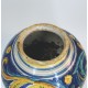 Caltagirone (Sicile) - Vase boule à décor floral - XVIIIe siècle