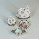 Rare écuelle miniature en porcelaine de Saint-Cloud - Début du XVIIIe siècle