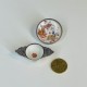 Rare écuelle miniature en porcelaine de Saint-Cloud - Début du XVIIIe siècle