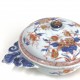 Two Chinese porcelain covered bowls decorated in the Imari palette - Early eighteenth century