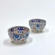 Pair of small earthenware drainers from Delft or Germany - Eighteenth century