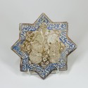 Rare Kashan tile - Early fourteenth century