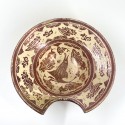 Manisès - Hispano-Moorish earthenware beard dish - circa 1600 - SOLD