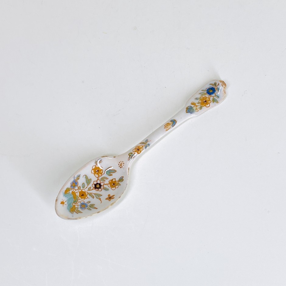 Lyon earthenware spoon - Eighteenth century