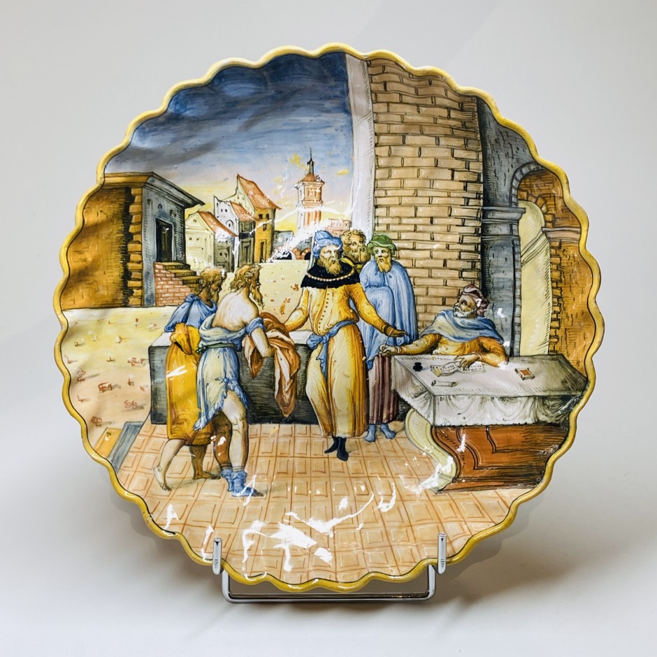 Crespina in Urbino majolica - Second half of the Sixteenth century