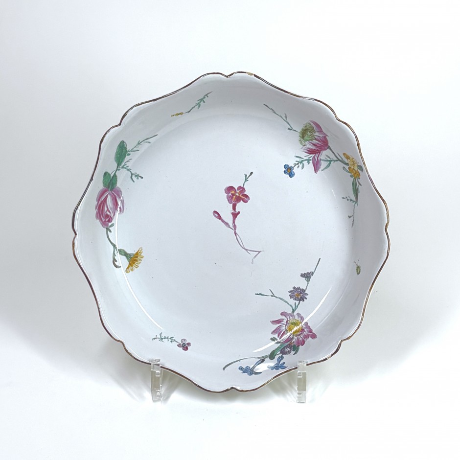 Marseille earthenware bowl - Eighteenth century