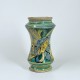 Majolica albarello from Burgio or Sciacca - Seventeenth century