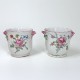 Marseille - Pair of glass buckets - Eighteenth century