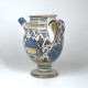 Chevrette en majolique de Lyon à décor de rosaces - XVIe siècle