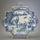 Delft - Delft earthenware plate - Eighteenth Century