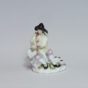 Meissen - Bagpipe player and his dog - Eighteenth century