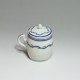 Arras - soft porcelain - Mustard pot - eighteenth century