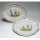 Lyon - dishes Pair - eighteenth century