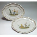 Lyon - dishes Pair - eighteenth century - SOLD