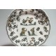 Moustiers - Paire d'assiettes à décor de grotesques - XVIIIe siècle