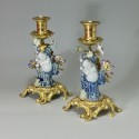 Pair of hand candle holders - SOLD