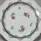 Doccia (Italy) - Plate decorated with roses and ribbons - eighteenth century