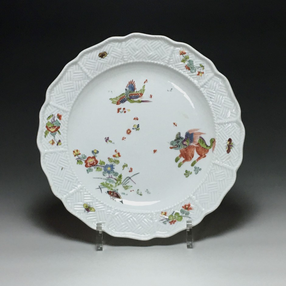 Meissen - Plate with Kakiemon decoration - eighteenth century