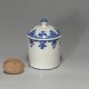 Pot for makeup in soft porcelain of Saint-Cloud - early eighteenth century