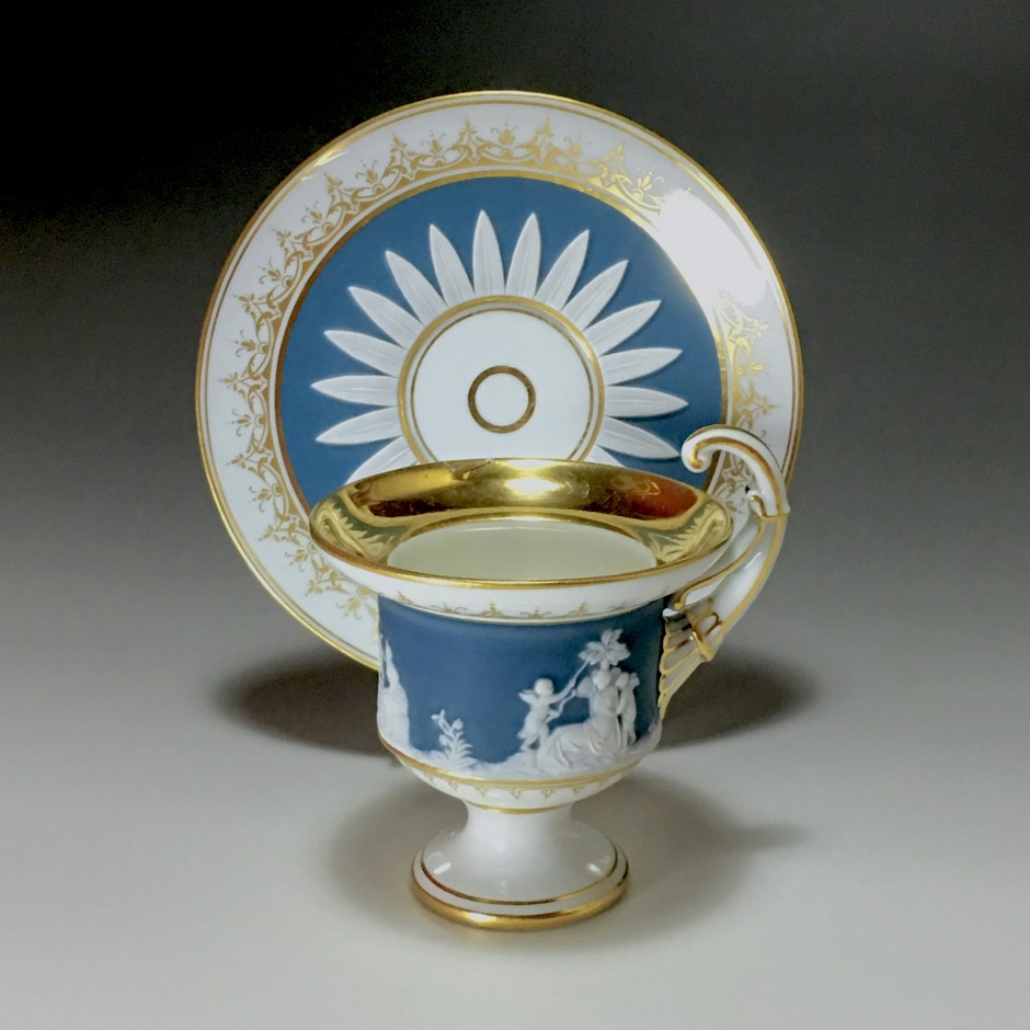 Meissen - Cup and Saucer - early nineteenth century - SOLD