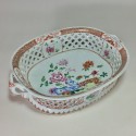 India company - openwork baskets family rose - eighteenth century - SOLD