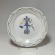 Nevers - Rare decorative plate said "rolling third" - eighteenth century