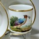 Paris - Tea and Coffee Service with Bird Decor - Empire Period