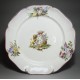 Meillonnas - Rare assiette à décor d'armoiries - XVIIIe siècle