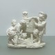 Sèvres – Paire de groupes en biscuit « Le tourniquet » et « La lanterne magique » - XVIIIe siècle