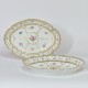 Manufacture du Duc d'Angoulême - Paire de plats en porcelaine - XVIIIe siècle