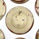 Hispano-Mauresque - 7 petites coupes en céramique lustrée - XVIIIe siècle