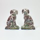 North of France - Pair of piggy banks depicting dogs - Eighteenth century