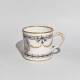 Cup and saucer "Mignonnette" in soft Sèvres porcelain - Eighteenth century