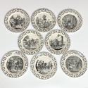 Montereau - Eight plates on the theme of the Independence of Greece - Beginning of the nineteenth century - SOLD