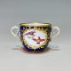 Vincennes-Sèvres - Toilet cup decorated with flying birds - Eighteenth century
