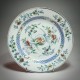 CHINA - enamels Plate "Doucai" - Yongzheng Period (1723-1735)