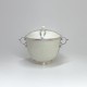 Saint-Cloud - Covered pot mounted in silver - Eighteenth century