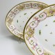 Paris - Porcelain Nast - Pair of small flat ovals - Around 1800