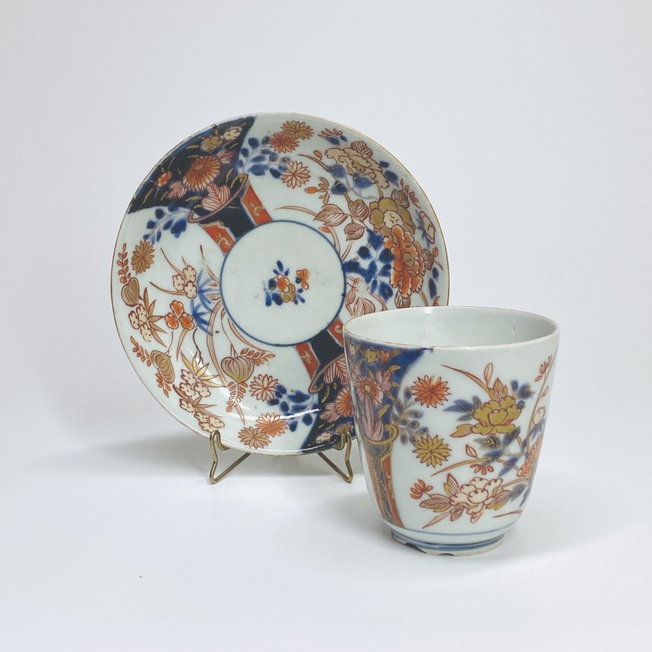 Japan (Arita) Large goblet with Imari decoration - Eighteenth century