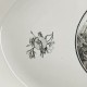 Creil - Grand plat décorée en grisaille - début du XIXe siècle