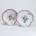 Aprey - Pair of small dishes in the shape of a shell - Eighteenth century - SOLD