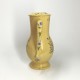 Moustiers - Covered pitcher and its basin with a yellow background - Eighteenth century
