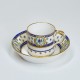 Tasse mignonnette en porcelaine tendre de Sèvres - XVIIIe siècle