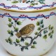 Loosdrecht - Pot à sucre décoré d'une chouette - XVIIIe siècle