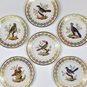 Paris (Nast) - Six assiettes en porcelaine à décor d'oiseaux - Début du XIXe siècle - VENDU