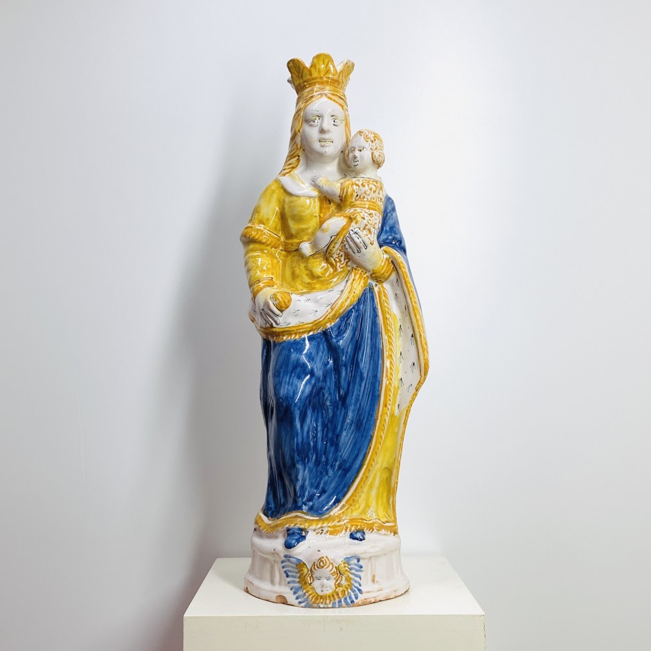 Nevers - Large Virgin and Child - Seventeenth century - SOLD