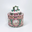 Moustiers or Varages - Openwork powder box - Eighteenth century - SOLD