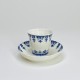 Rare small Saint-Cloud porcelain trembling cup - Early eighteenth century