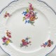 Sèvres - Plate decorated with bouquets of flowers - Eighteenth century