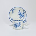 Mennecy porcelain cup and saucer - Eighteenth century - SOLD